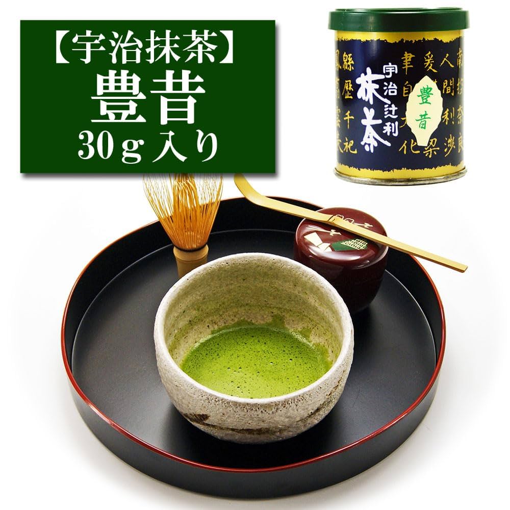 Amazon | 抹茶 宇治産 「豊昔」 30g入り 辻利一本店 お茶 日本